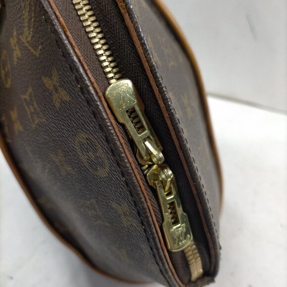 Authentic Louis Vuitton Ellipse MM Brown Monogram mn630-120625 - Picture 8 of 16